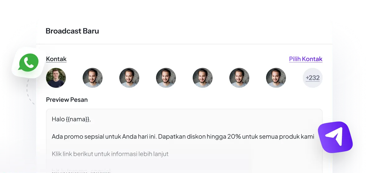 Mini WhatsApp Broadcast